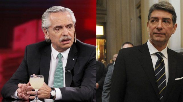 Alberto Fernández y gobernadores van por el juicio político a Rosatti