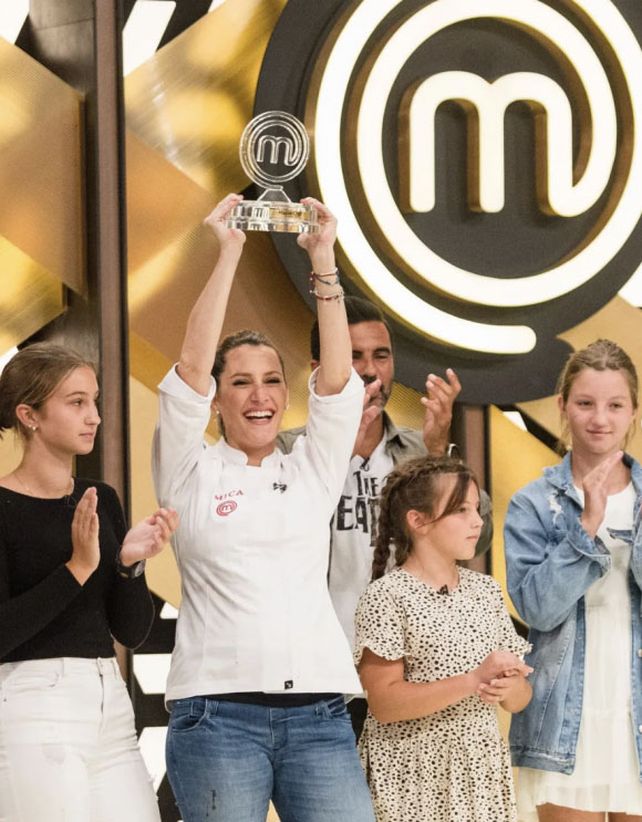 Mica Viciconte fue la gran ganadora de la 3ª edición de MasterChef Celebrity