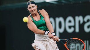 La rosarina Nadia Podoroska cayó sin atenuantes ante la rusa Anastasia Potapova y se despidió de Indian Wells.