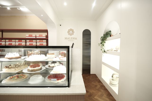 La nueva pastelería diseñada por las arquitectas del Estudio Duoma.