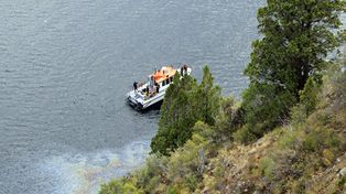 Encontraron en el lago Lacar el cuerpo del conductor de la camioneta