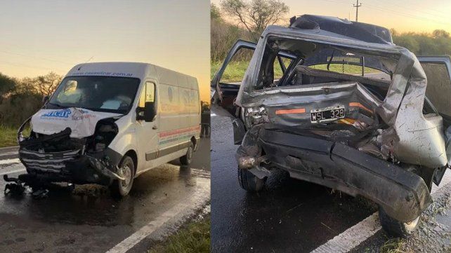Un hombre se encuentra grave tras un choque en la Ruta 127