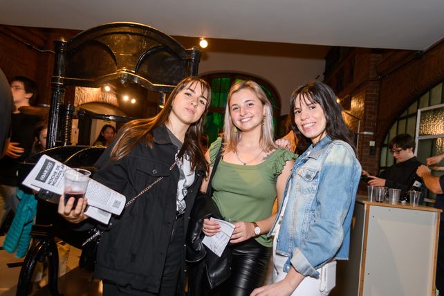 Lola Gerez, Lucila Ansaldi y Rosario Nemi Caldentey.