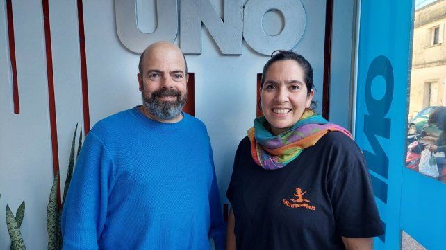 Jimena González y José Carlos Vicentín