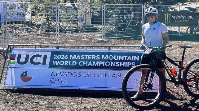 La ciclista de Concordia pasó una nueva experiencia dentro del mountain bike.