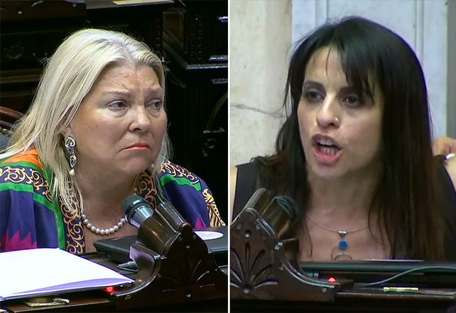 Así fue el intenso cruce entre Elisa Carrió y Victoria Donda