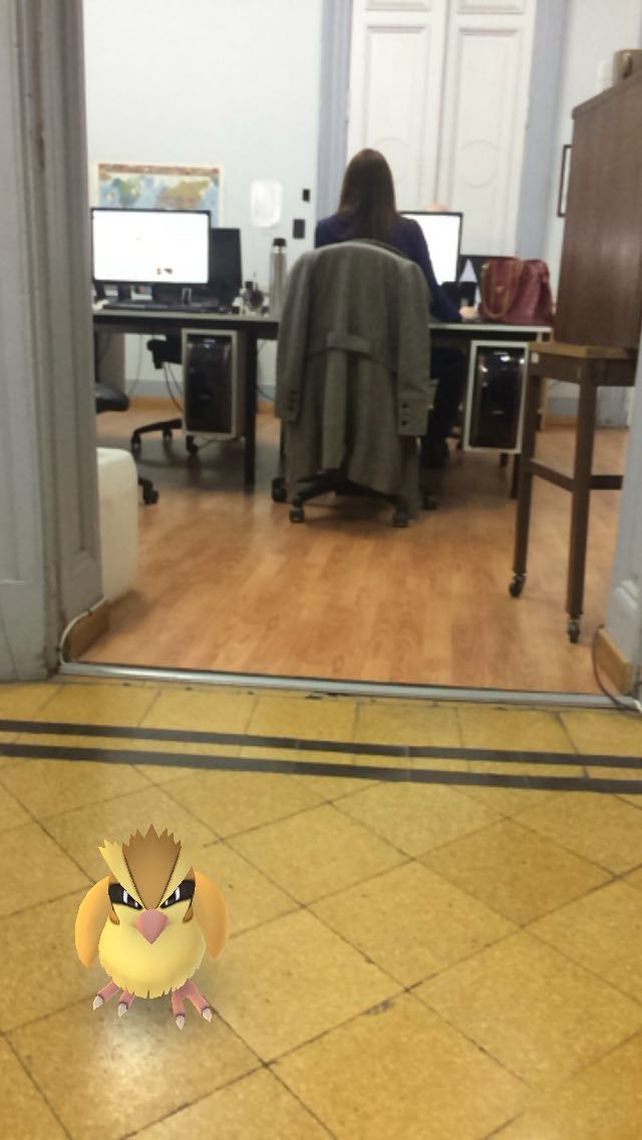 La redacción de La Capital sufrió una invasión de pokemones.&nbsp;