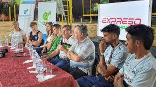 Todo listo para el certamen de beach volley en Cerrito.