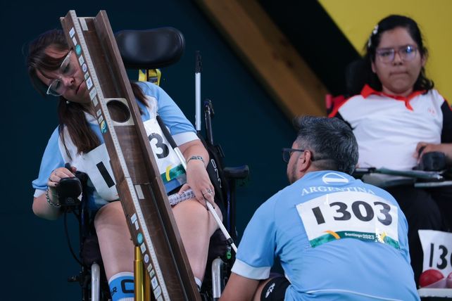 Entraron en los libros. Stefania Ferrando y Rodrigo Romero fueron los primeros argentinos en conseguir una medalla en boccia en los Juegos Paralímpicos y fue de bronce.