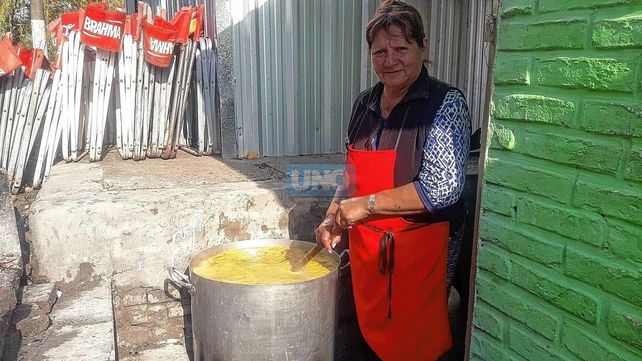 Vecinos de Villa Urquiza se solidarizaron con Mónica