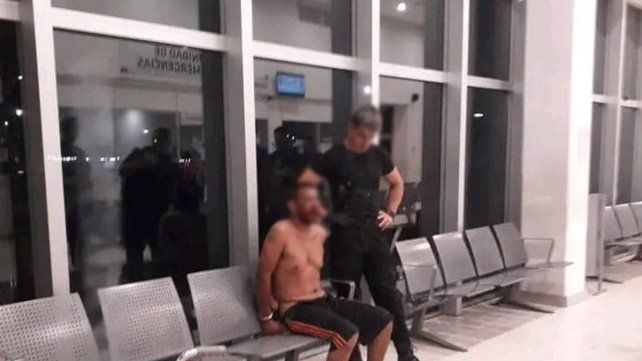 El hombre detenido en el Hospital Iturraspe 