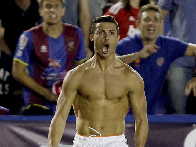 Cristiano Ronaldo, con 50 goles, lidera el ranking de goleadores en las grandes ligas