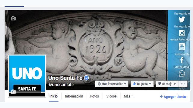 ¿Cómo podés seguir leyendo las noticias de UNO Santa Fe en Facebook?