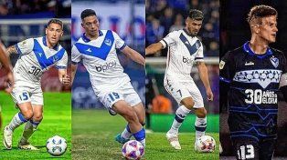 Los jugadores de Vélez muy complicados.