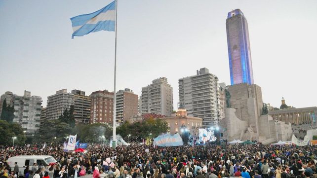 Rosario fue escenario de un nuevo reclamo por el presupuesto de la universidad pública.