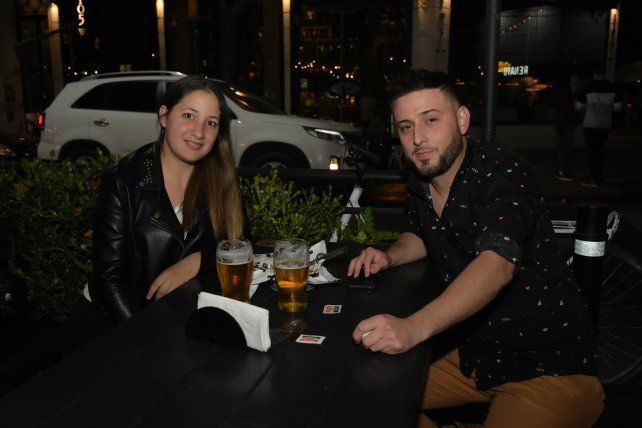 Melina Lima y Hernan Diaz