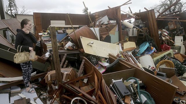Las impactantes imágenes de la devastación que dejó el paso del huracán Michael en Florida