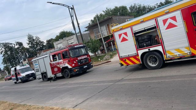 Se produjo un incendio en la zona sudoeste de Rosario