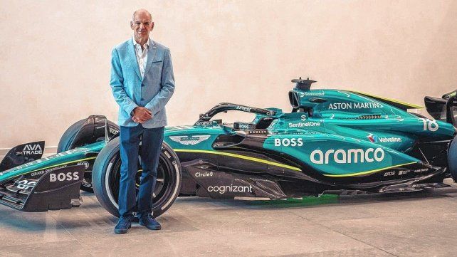 Comenzó la era de Adrian Newey como diseñador en Aston Martin.