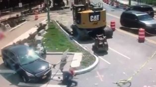 Impactante: le pasó por encima con su auto al asesino de su novia
