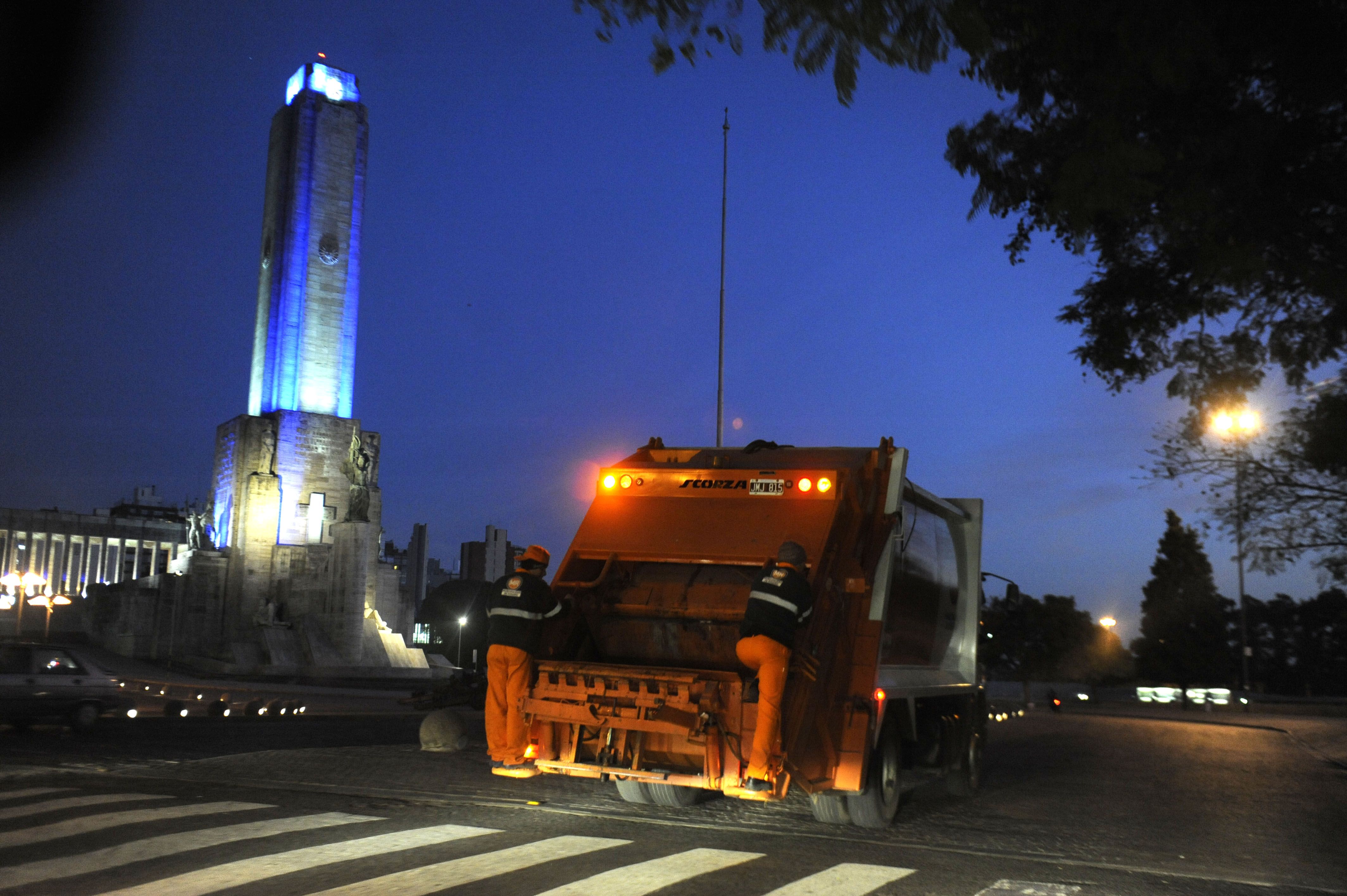 La Secretaría de Servicios Públicos dispuso un esquema de recolección de residuos especial con vistas al paro de camioneros el próximo lunes (Foto: S. Salinas).