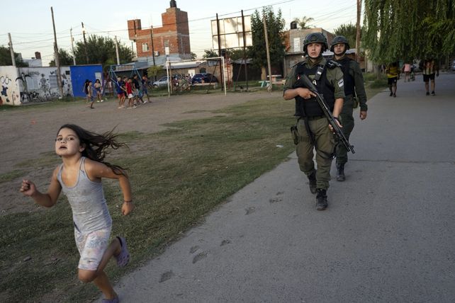 En algunas zonas son bienvenidas y esperadas las fuerzas de seguridad. 