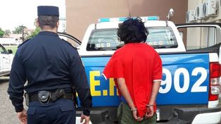 Detenidos por robo en grado de tentativa, daños, amenazas calificadas y resistencia a la autoridad.