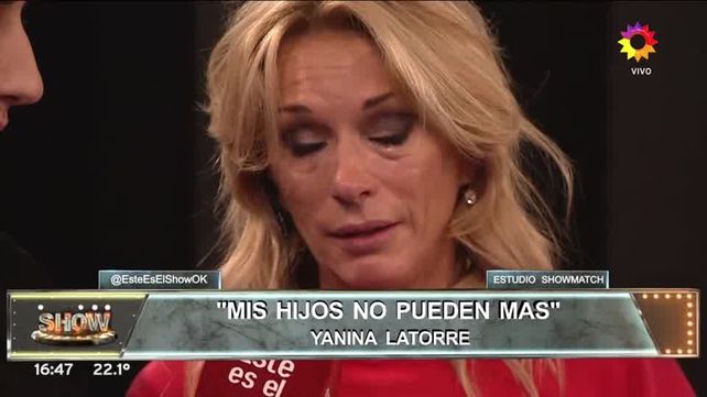Yanina Latorre: Mis hijos no pueden más y a mí el laburo me salvó la vida