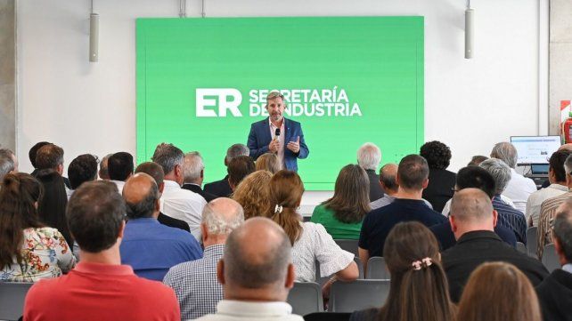 Rogelio Frigerio lanzó financiamiento para fortalecer a empresas de Entre Ríos.
