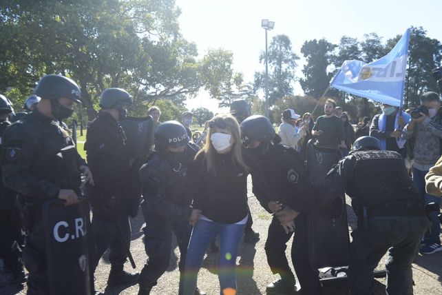 Aun detenida