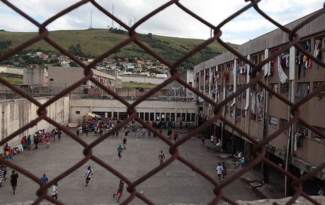 Gericinó. Uno de los patios internos del complejo penitenciario de Bangú