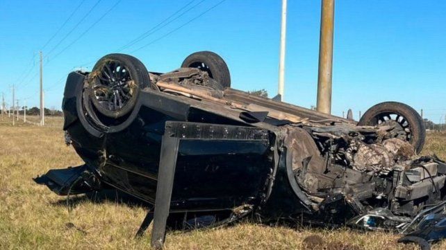 Susto en Unión: Maizon Rodríguez se accidentó cuando viajaba hacia Uruguay