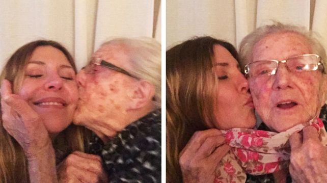 El dolor de Mónica Ayos: murió su abuela
