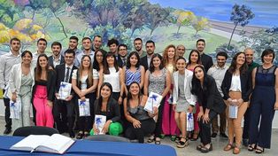 El pasado viernes se desarrolló el acto de colación 2023 de las carreras de pregrado, grado y posgrado que se dictan en la Facultad de Ingeniería