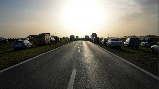 Tormenta de tierra en la autopista: por qué no se cortó el tránsito de forma preventiva