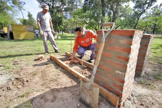 Ponen en condiciones el Parque del Sur