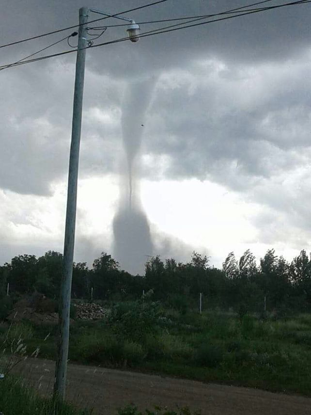 Un tornado azotó a San Luis