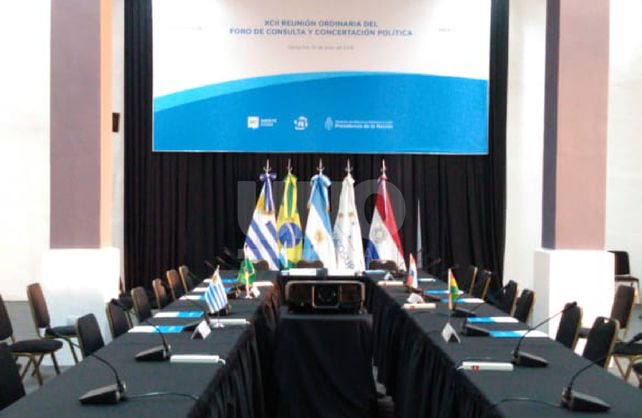 El Centro de Convenciones de la Estación Belgrano está listo para recibir a los presidentes del Mercosur.