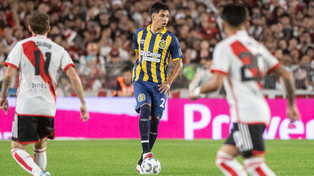 Juan Giménez se metió en la historia al ser el segundo defensor más joven de Central en AFA en debutar.