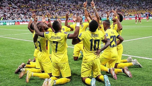 Ecuador debutó en el Mundial con un triunfo ante Qatar