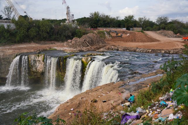 Las Cascadas del Saladillo finalmente tiene sus obra para detener su erosión