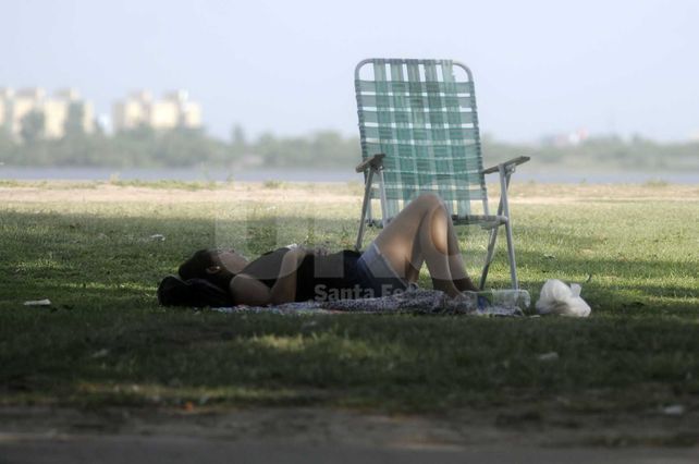 Calor. Las altas temperaturas serán una constante todo el fin de semana largo