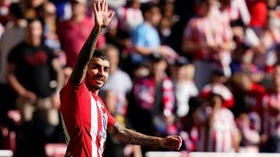 Doblete de Ángel Correa en la goleada de Atlético de Madrid