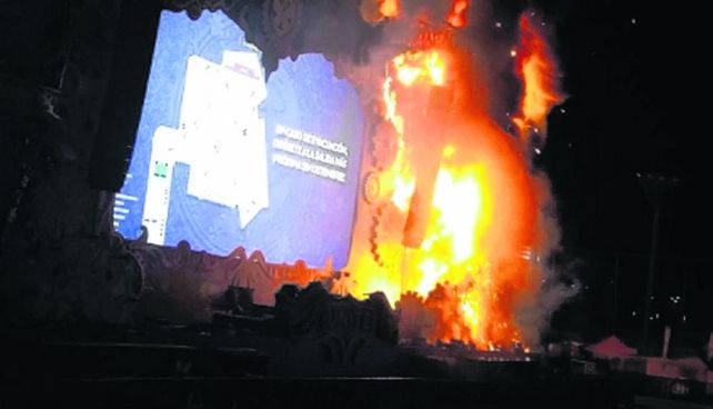 Infierno. Pese a las enormes llamas