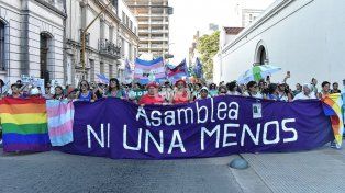 Las mujeres santafesinas volvieron a manifestarse por el Día de la Mujer.&nbsp;