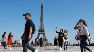 Reabre la Torre Eiffel, tras permancer 9 meses cerrada por la pandemida de Covid-19