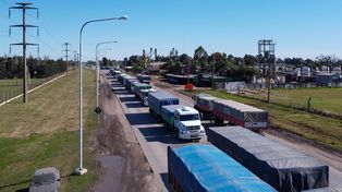 Alertan que unos 20 mil camiones circularán por día por las rutas de la región