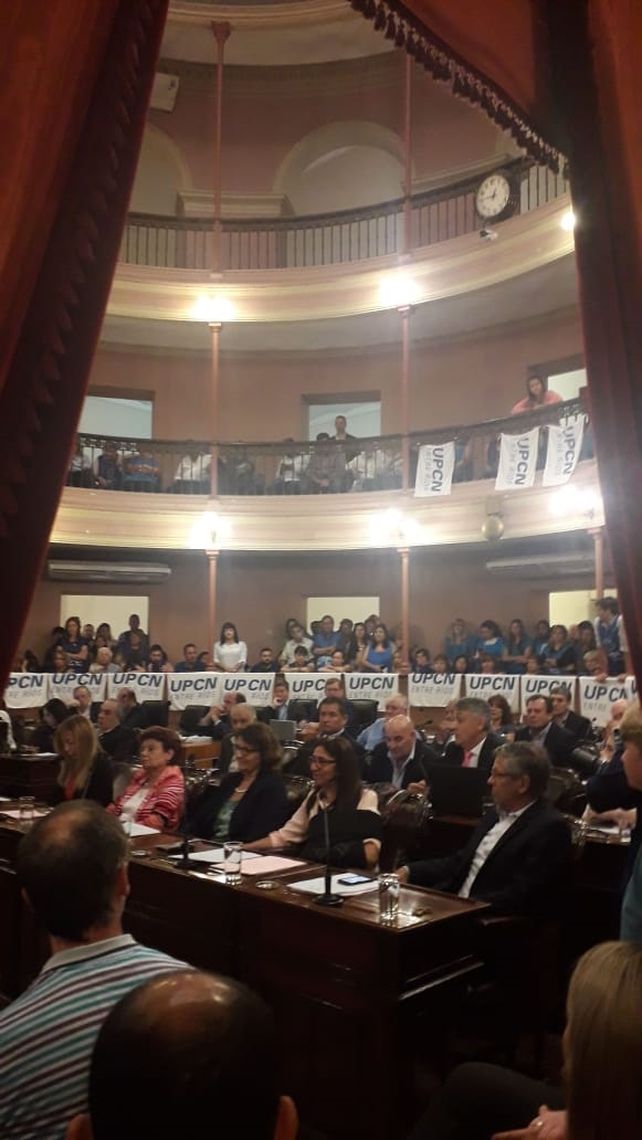 Adiós. La militancia despidió a su líder.&nbsp;