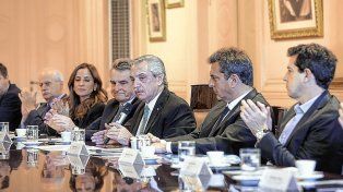 Alberto Fernández les recibió las renuncias a los integrantes de su gabinete