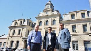 Nueva sede. El edificio de origen ferroviario y ubicado en Juan Manuel de Rosas y 27 de Febrero se pensó como el lugar para una Agencia Federal de Investigaciones